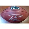 Image 1 : RUSSELL WILSON SIGNED OFFICIAL SUPERBOWL FOOTBALL (MC COA)