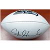 Image 1 : Steven Hauschka Autographed Seattle Seahawks White Logo Football MC COA