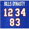 Image 2 : BUFFALO BILLS DYNASTY SIGNED JERSEY (KELLY/THOMAS/REED) BECKETT COA