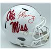 Image 1 : ELI MANNING SIGNED OLE MISS FULL SIZE HELMET (BECKETT COA)