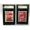 Image 1 : 1950 HOPALONG CASSIDY SGC GRADED CARD LOT