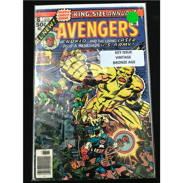 MARVEL COMICS KING SIZE ANNUAL THE AVENGERS NO.6