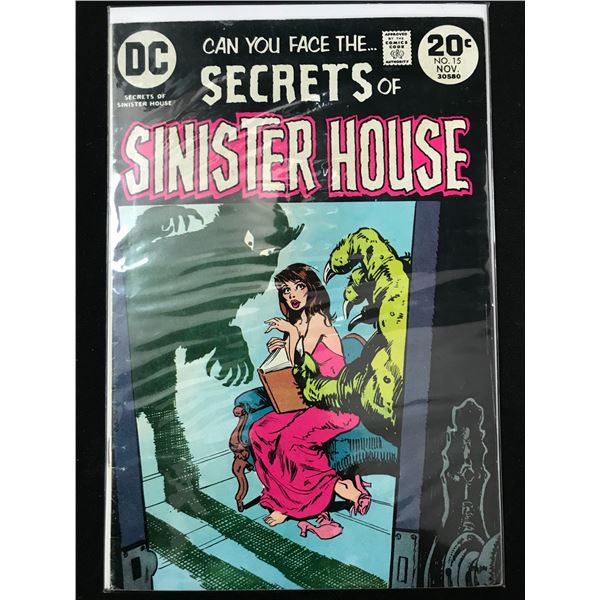 DC COMICS SECRETS OF SINISTER HOUSE NO.15