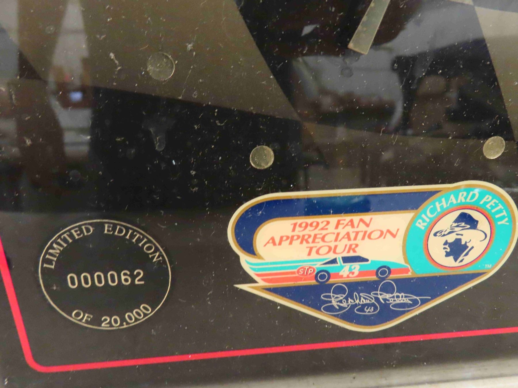 2 Richard Petty Clocks 11 X 23 Limited Edition 1992 Fan 2-richard-petty-clocks-11-x-23-limited-edition-1992-fan