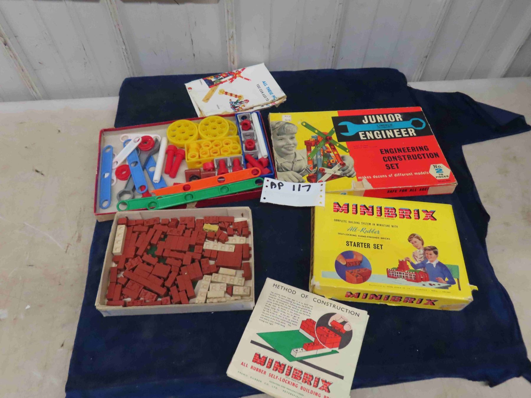 Minibrix Minibrix with Box and Pamphlet, Junior Engineer by Lincoln Box and