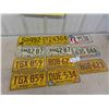 Image 1 : 11 License Plates