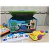 Image 2 : Thomas The Train Toy Box 25'' x 16'' x 21'' , Fisher Price Vacuum , 