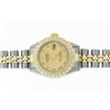 Image 4 : Rolex Ladies 2T 18K Yellow Gold And Stainless Steel Champagne Diamond Watch