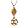 Image 6 : Chanel Gold Medallion Necklace