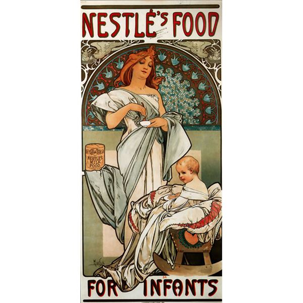 Alphonse Mucha - Nestle's Food for Infants