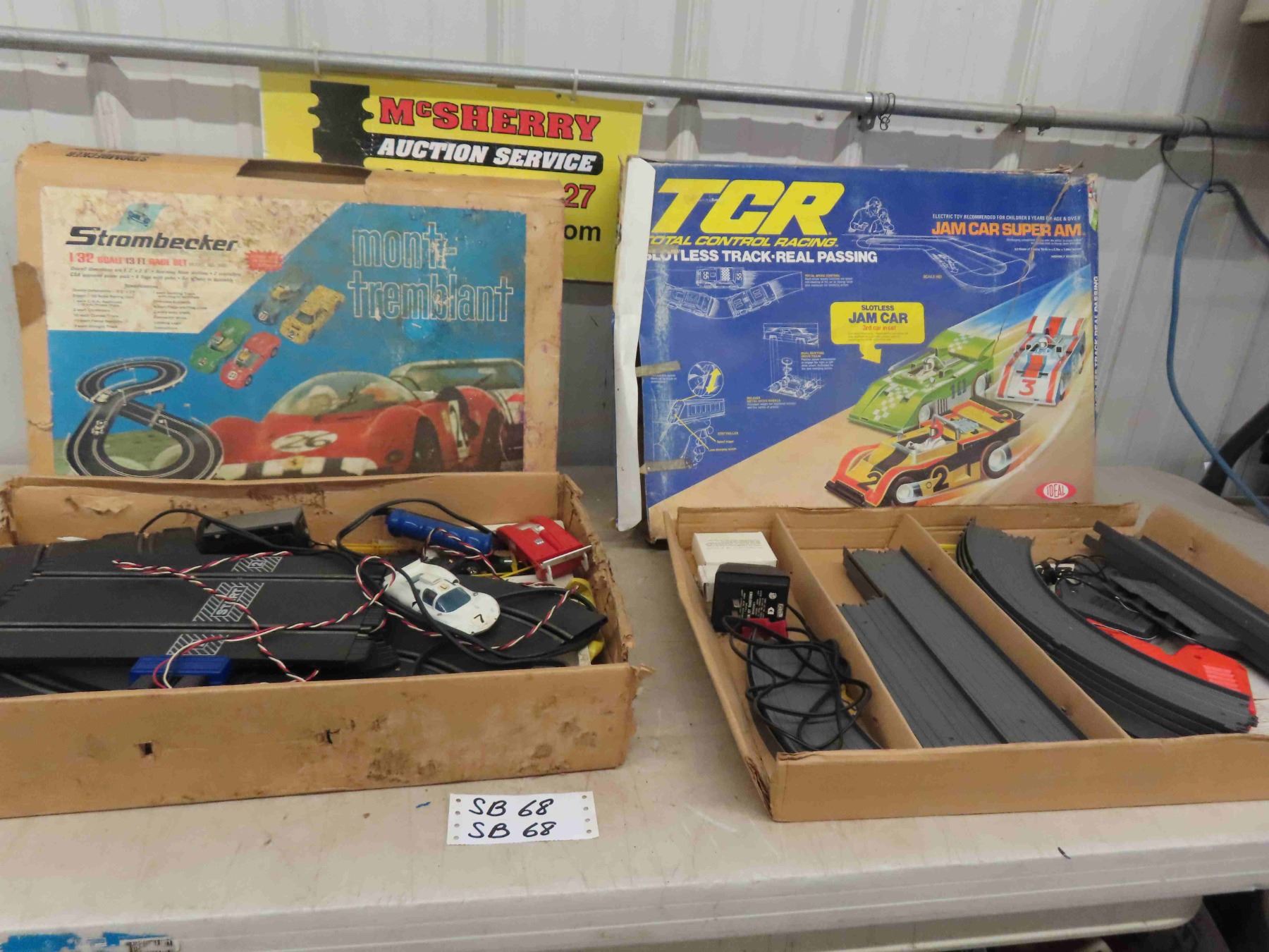 TCR Total Control Racing Set by Ideal No Cars , Strombecker Home Racing