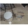 Image 8 : 4 Piece Drum Set with Stool 
