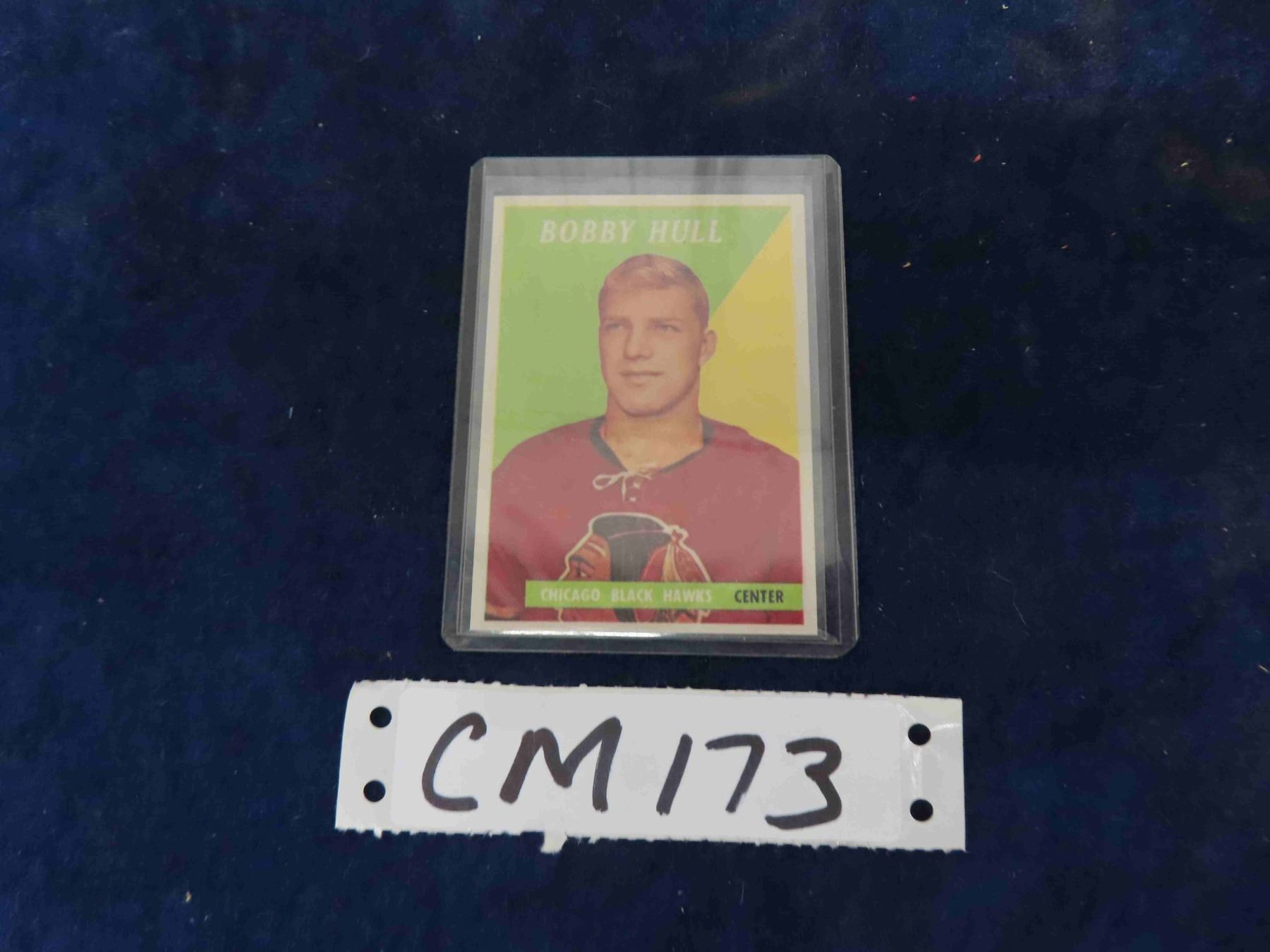 Bobby Hull Reprint Rookie Card