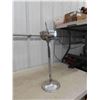 Image 2 : Vintage Stand Up 3 Light Fixture & Chrome Stand Up Ashtray