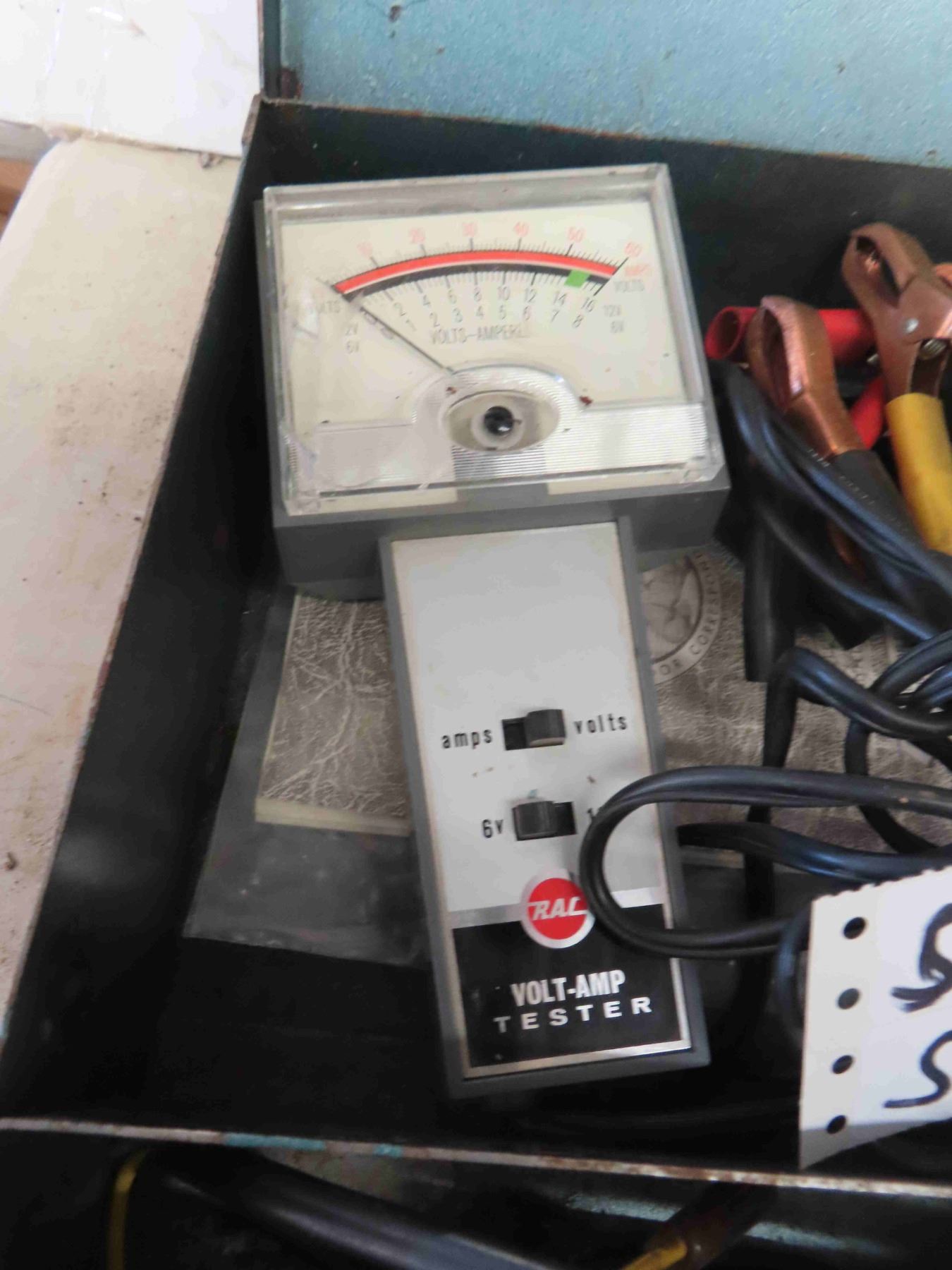 Rac Engine Analyzer RAC Engine Vacuum + Fuel Pump Tester & Points + Tach Tester & Volt/ Amp ...