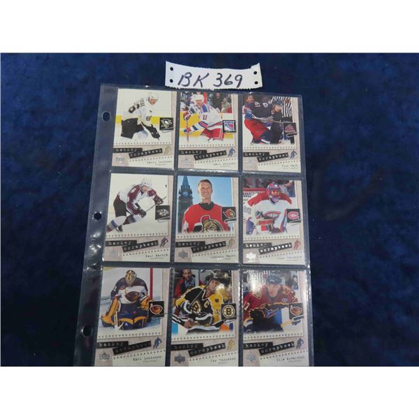 Upper Deck Hockey Scrapbook