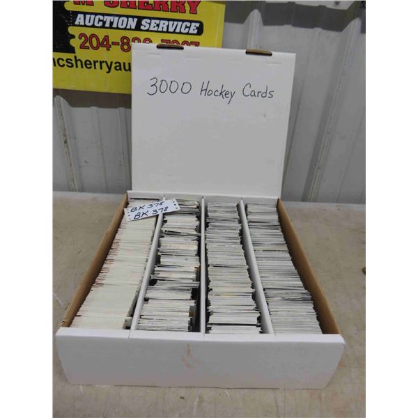 3000 Hockey Cards - Variety of ; Upper Deck, plus others