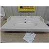 Image 2 : Countertop Bathroom Vanity Sink (IKEA) 19" x 32" with Plumbing Hook Up 