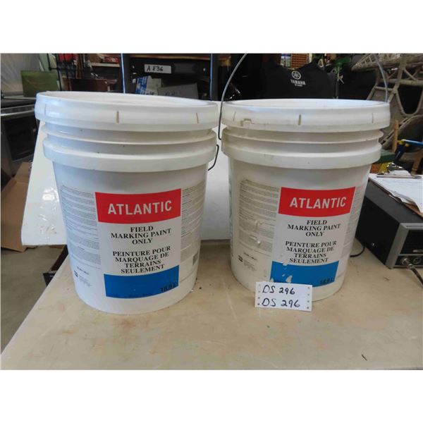 (2) 18.9 L of Atlantic Field Marking Paint - Unopened