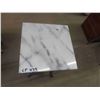 Image 2 : Marble Top Stand 14" x 14" x 29" 