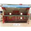 Image 8 : Vintage Metal Doll house with 2 Kitchen Play Centers