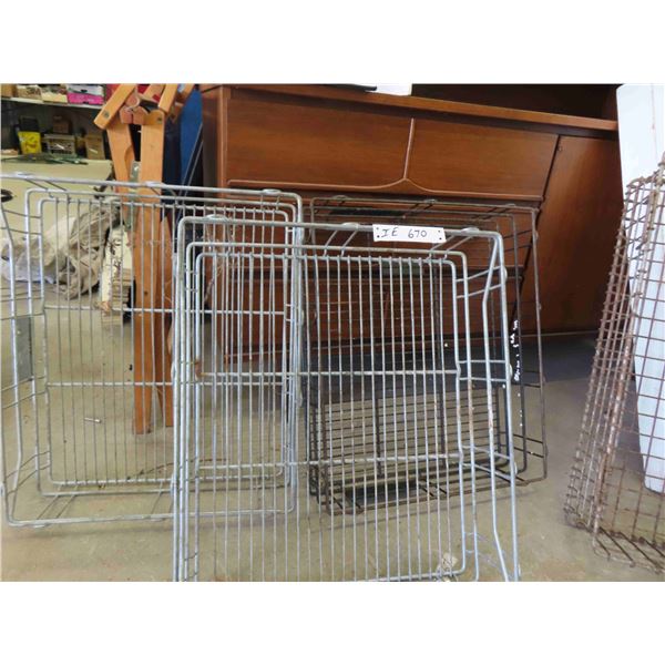 3 Metal Square Racks 6