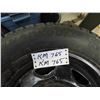 Image 2 : 4 Hankook Pike RC01 Studded Winter Tires with 4 Bolt Rims 175 / 70 R 13