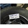 Image 2 : 4 Hankook Pike RC01 Studded Winter Tires with 4 Bolt Rims 175 / 70 R 13