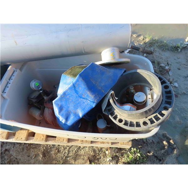 Baldur 1 HP with Transfer Pump, Couplings, Fire Hose Nozzle, Ball Shut Off Valves, Discharge Hose,