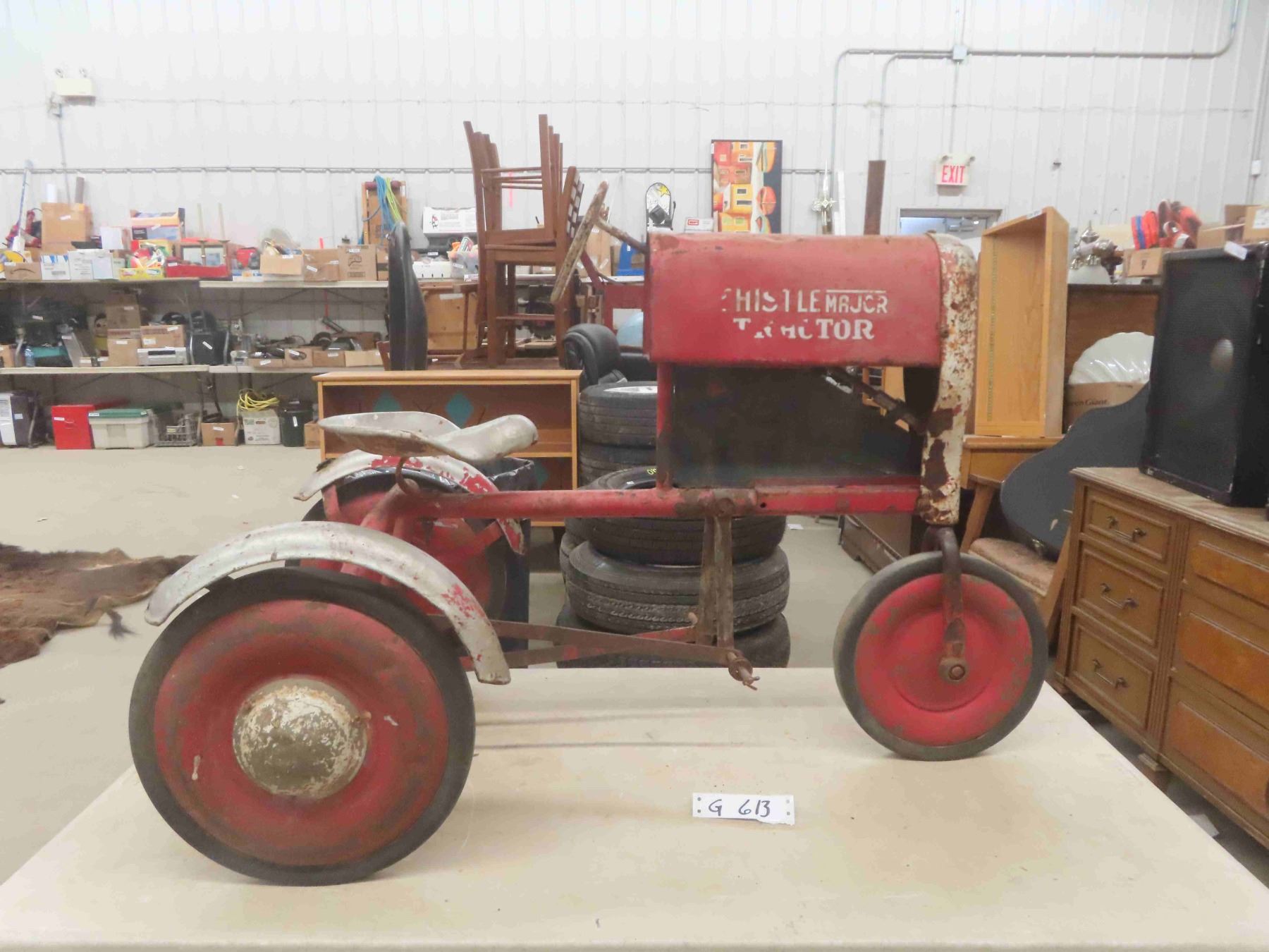 Thistle Major Tractor Metal Pedal Tractor 21