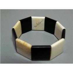 White Ivory and Baleen Bracelet by Eric Tepton, Sr. (2)