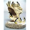 Image 1 : 9 Bird Rookery by Gabriel Paynna of King Island 4 1/2" high (2)