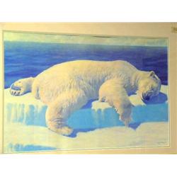 Print by Fred Machentanz  Minimum bid $1500  (86)