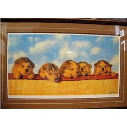 CHOICE  Grass is Always Greener, print by Fred Machentanz 1988  (100)