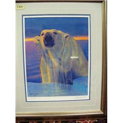 CHOICE  Up in the Arctic, print by Fred Machentanz 1981 (100)