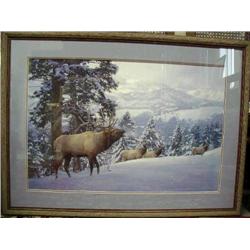 CHOICE Early Snow, print by Dan Smith 1999 (100)