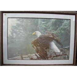 CHOICE Feline Totem (Bald Eagle), print by Ron Parker 1992 (100)