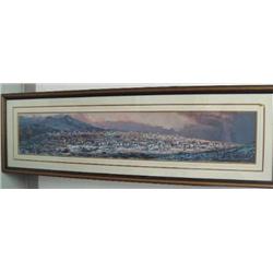 CHOICE Fast Break (Elk), print by Rod Frederick 1992 (100)