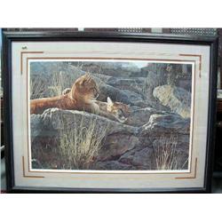 CHOICE African Evening, print by Terry Issac 1989 (100)