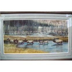 CHOICE Autumn Procession, print by Carl Brenders 1995 (100)