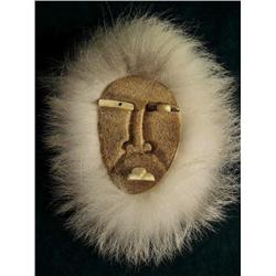 Ivory and Whale Bone Mask 9" (37)