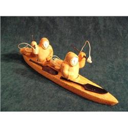 Whalebone Ivory and Baleen and Soapstone Carving by Anders (2)