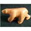 Image 1 : Soapstone Carving 6" Long Bear (37)