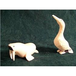 Walrus by William Iypanna and Bird by Edward Tiulana (37)