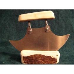 ULU Extremely sharp, antler handle and holder (37)