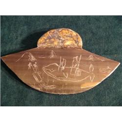 ULU Baleen and soapstone, Susook, 1995 (37)