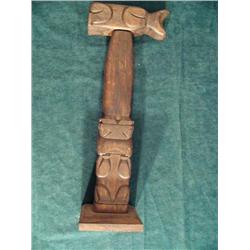 Tlingit Bear and Whale Totem circa 1960 (37)