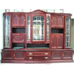 Large Cabinet, German Mahogany Finish  (82)