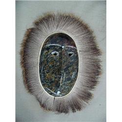 CHOICE on 5 Soapstone Masks, 7 1/2" by Michael Scott (2)