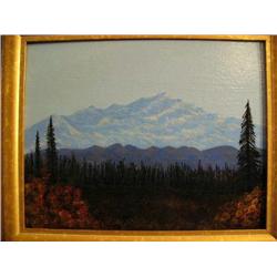 An original Acrylic Painting on artist board by Michael Scott (2)